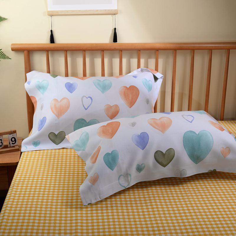 100%竹纤维凉感信封式吸汗枕套