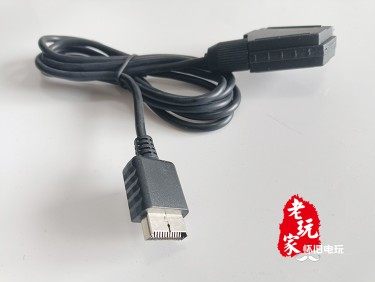 유럽 ??및 일본 컬러 모니터링 케이블에 연결된 PS2|PS3 SCART RGB 빗자루 게임 콘솔