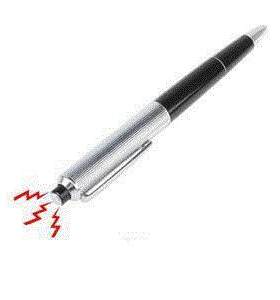 1pc Fancy Ball Point Pen Shocking Electric Shock Toy Gift Jo