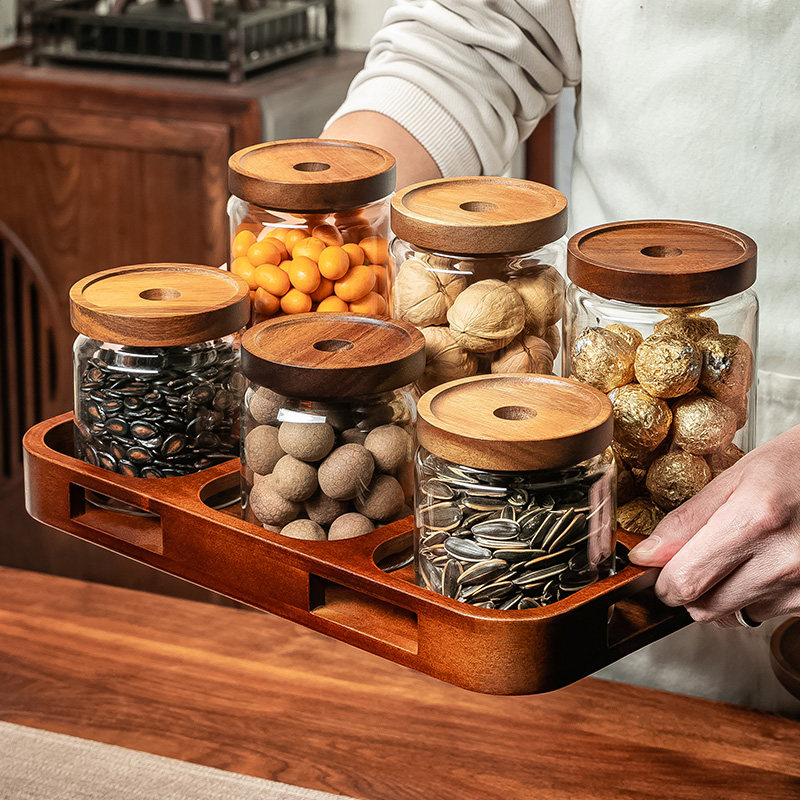 家用食品级玻璃密封干果罐防潮储物瓶带盖零食坚果瓜子花生收纳罐,厨房/烹饪用具,密封罐,淘宝优惠券,粉丝福利购,淘宝优惠卷