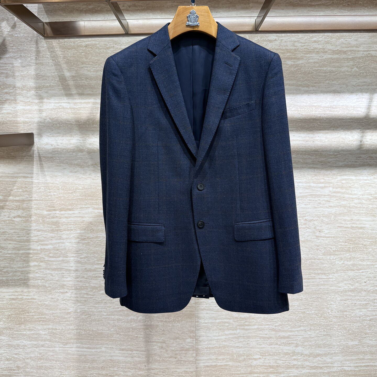 圣宝龙SAINTPAULON专柜正品秋冬男装绵羊毛西服单西外套SA518204