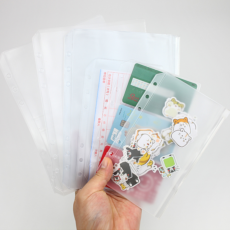 活页本内芯收纳袋a5a6塑料PVC