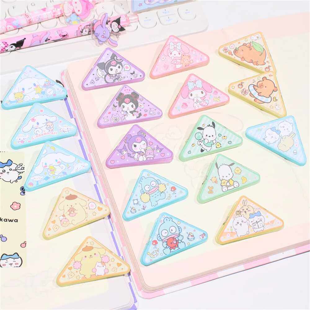 文件夹手账夹子三角边角夹