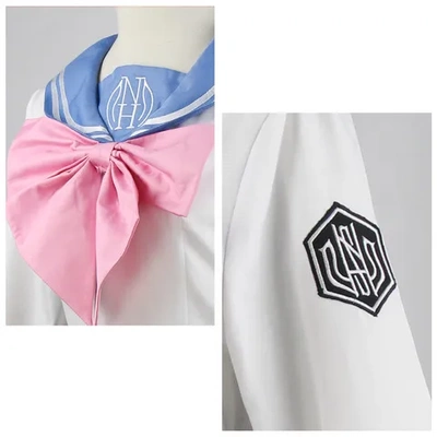 舞表演服水手服服装cosplaycos服jk舞弹丸论破万圣节轮沙耶香园