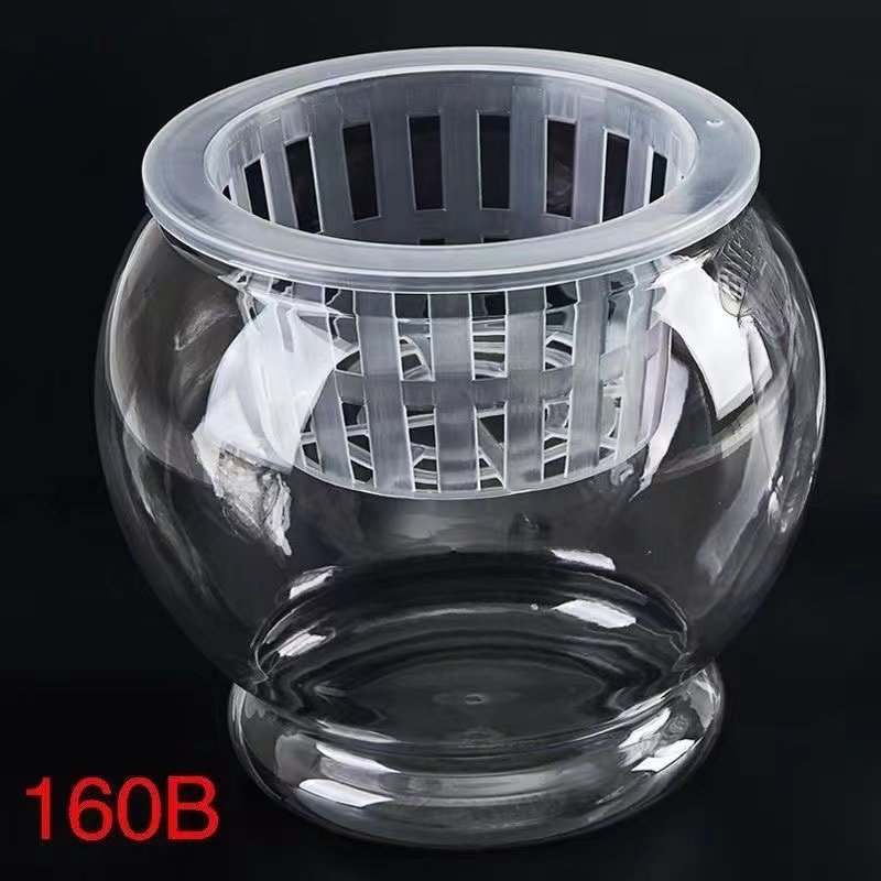 高透明16厘米口径花瓶儿童鱼缸绿萝花盆庭园艺自动吸水花盆塑料,家居饰品,花瓶,淘宝优惠券,粉丝福利购,淘宝优惠卷