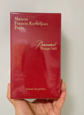 MFK库尔吉安梵诗柯香无尽之水百家乐540香精一支玫瑰香水乌木丝缎