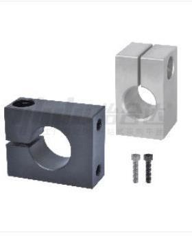 怡和达 GEF01-D10-H20/25/30 底座安装型导向轴支座 加厚开口型