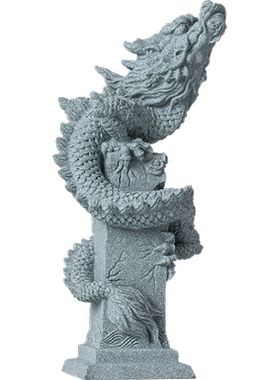 青砂石招财国潮风茶桌飞龙在天