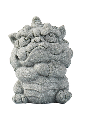 青砂石鱼缸造景可爱茶桌小貔貅