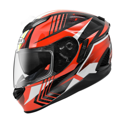 台湾瑞狮zeus1600 1600e碳纤维全盔双镜片摩托车男女四季赛车全盔