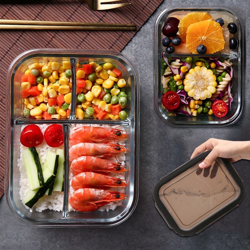 玻璃饭盒微波炉专用400℃加热