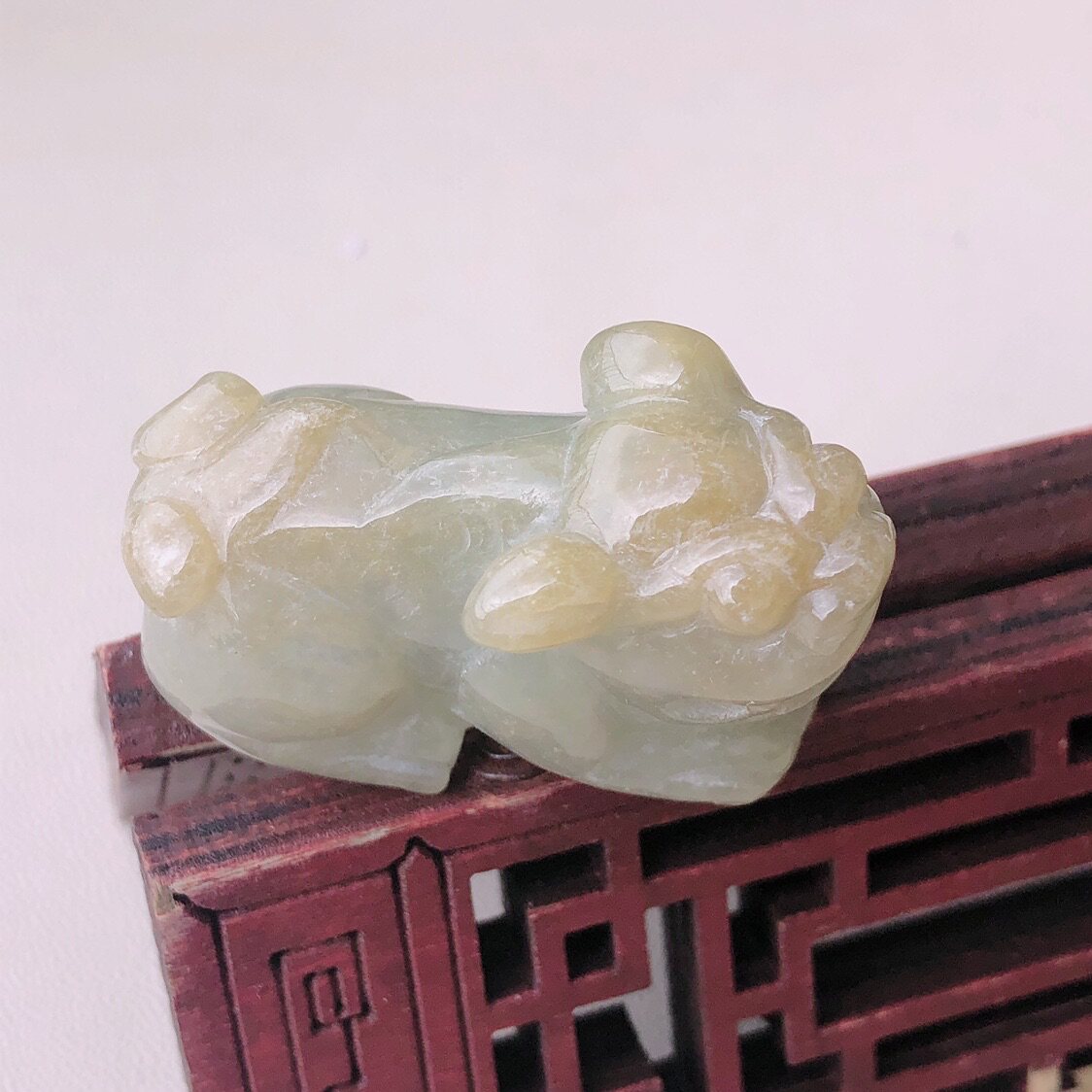 人气超值手工雕刻立体貔貅老坑送证书A货颈饰玉坠玉冰种吊坠翡翠