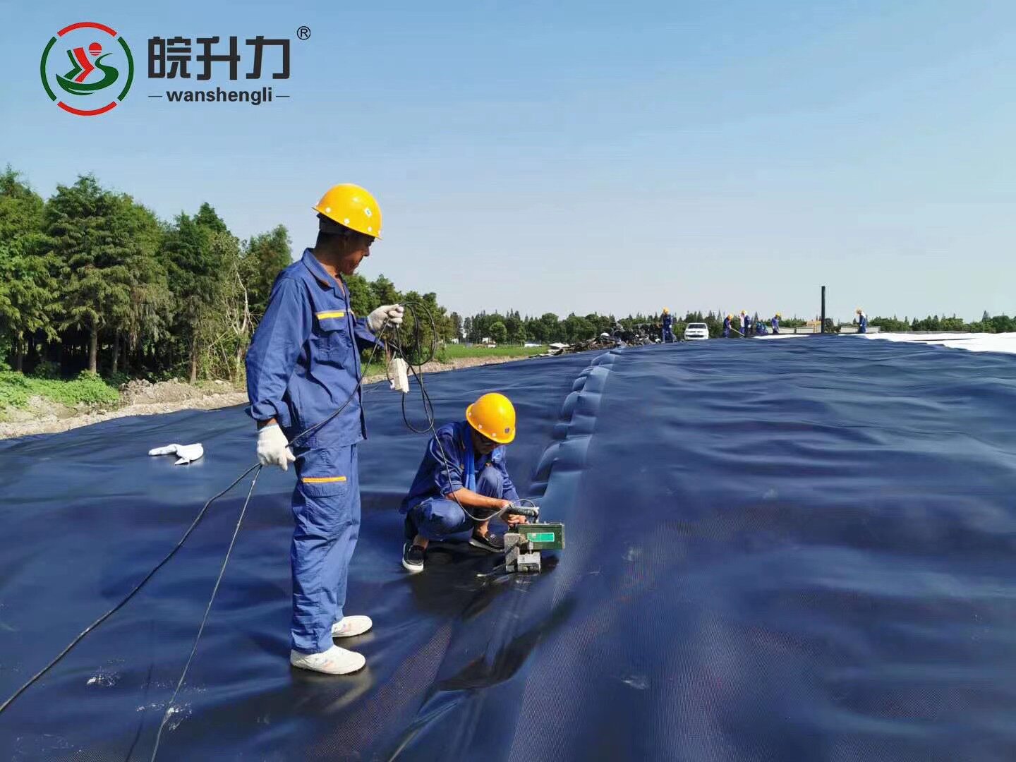 养殖藕池防水加厚hdpe土工膜