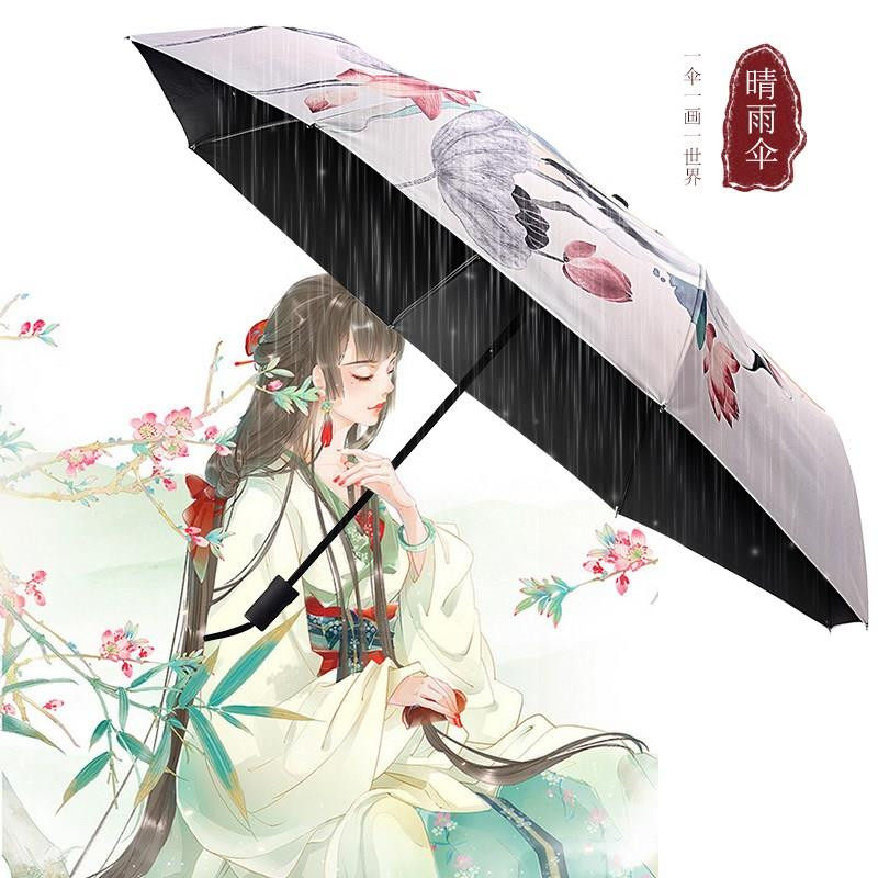 A folding two-man retro umbrella for Chinese在类目 居家日用, 伞/雨具/防雨/防潮, 伞中 - 来自Buy2taobao.com提供专业的淘宝代购服务