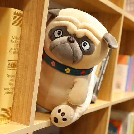 巴哥犬毛绒玩具狗狗玩偶沙皮狗生日礼物女公仔女生玩偶布娃娃礼物