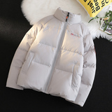 2025冬季新款羽绒服男短款立领宽松黑色保暖休闲外套1171-p215，男装羽绒服，电商A016