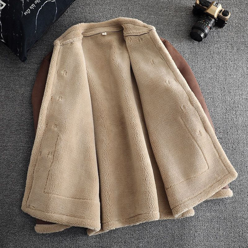 风棉衣男女冬款中式汉服皮毛一体加绒加厚保暖外套1203-P158,男装棉衣,电商A016