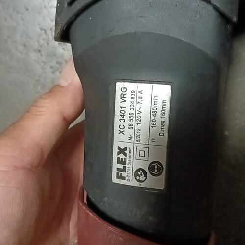 议价FLEX福来克斯抛光机，型号XC 3401 VRG，欧美电压