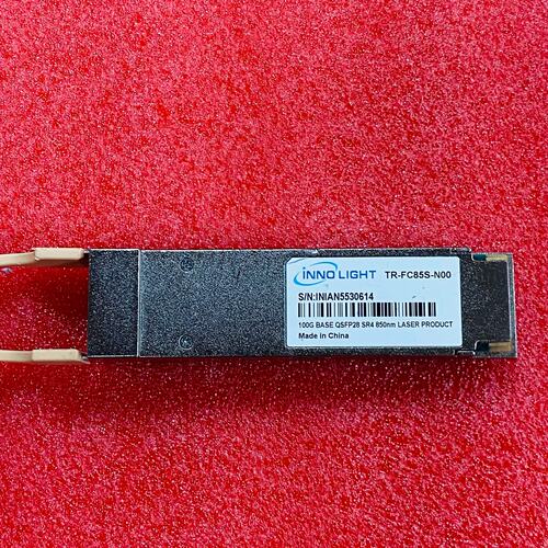议价旭创 TR-FC855-N00 100G光模块，拆机原装，成