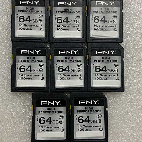 议价PNY 64GB SD卡，UHS-I U1 Class10，