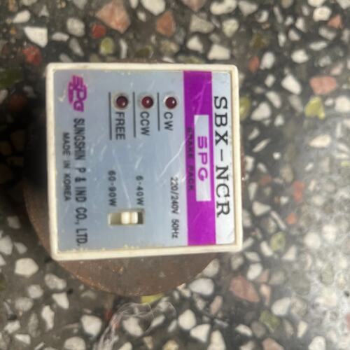 议价拆机韩国电机调速器SPG 220/240V 50Hz