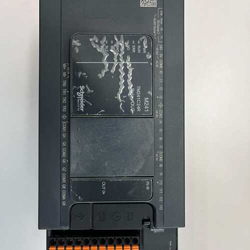 议价施耐德PLC控制器TM241C24R、模拟量2路输出模块TM