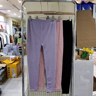 超细锦棉裸感裤 舒适衬裤 817女士保暖秋裤 加肥大码 818 线裤 秋冬新款