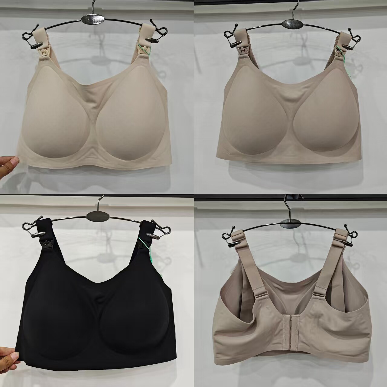 上开扣薄款孕前孕后哺乳文胸内衣