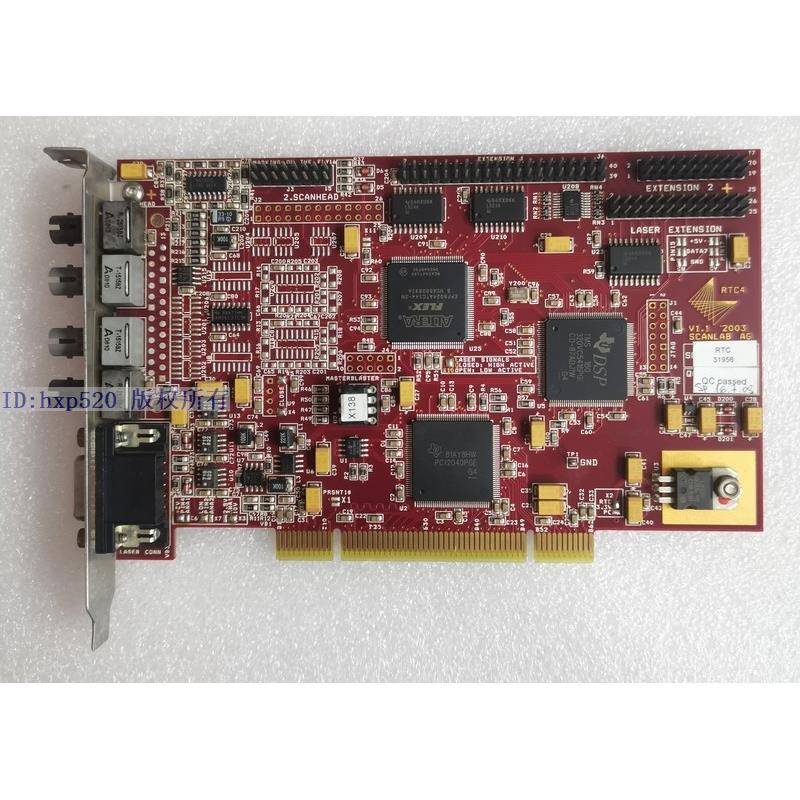 德国SCANLAB AG RTC4 V1.1 四个圆口激光打标振镜控制卡现货
