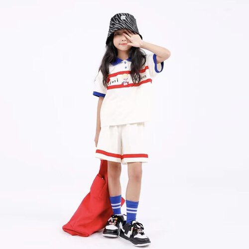 2026夏装女童T恤短裤两件套
