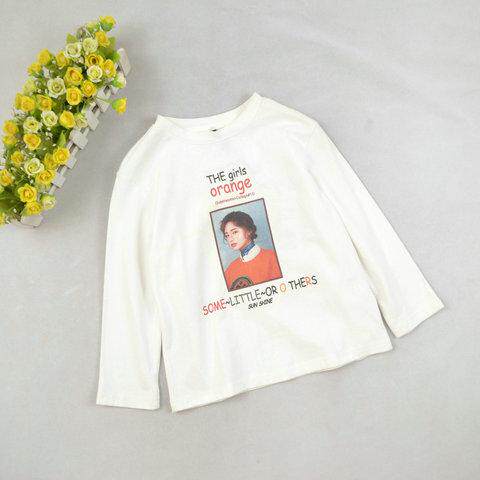 【110~120码】童装女孩圆领打底衫休闲潮流中大童9321229