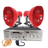 220伏12V车载顶录音叫卖器喊话宣传多功能扩音机摆地摊大功率喇叭