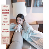 毛毛袖 Hotdog 双面尼大衣 90%澳毛 真狐狸毛 热狗很辣 古堡雪女