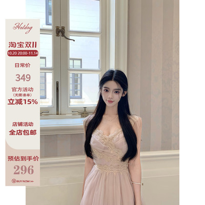 Hotdog热狗很辣气质连衣裙