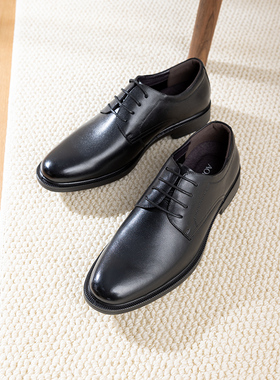 【锦程商履】奥康男鞋春秋季新款正装皮鞋真皮舒适鞋商务德比鞋