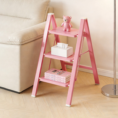 格美居家用折叠梯子加厚人字梯室内多功能小型三四步登高爬梯凳