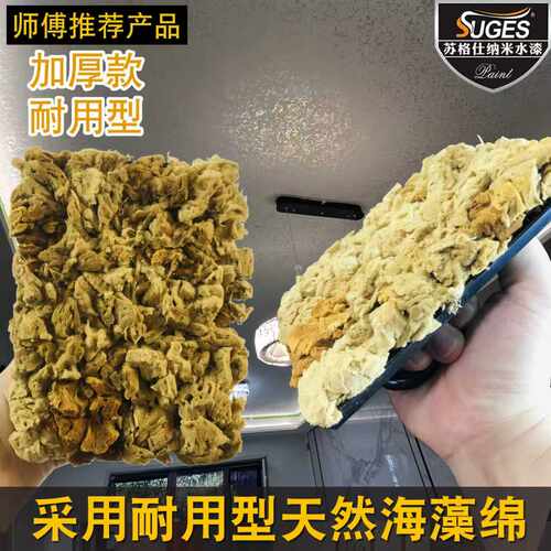 天然海藻拍三色珠光艺术漆点拍刷