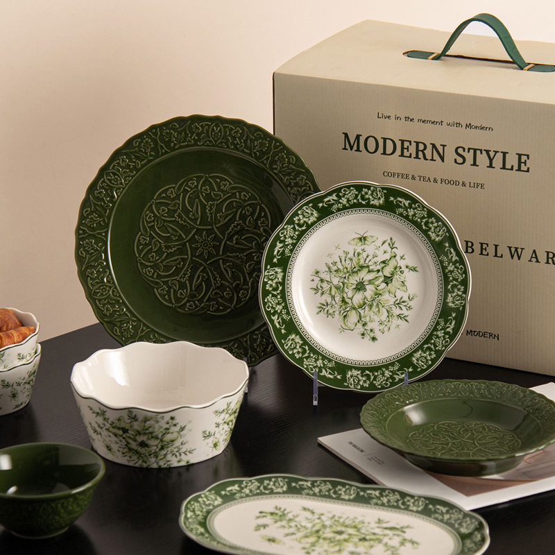 法式巴洛克复古餐具套装