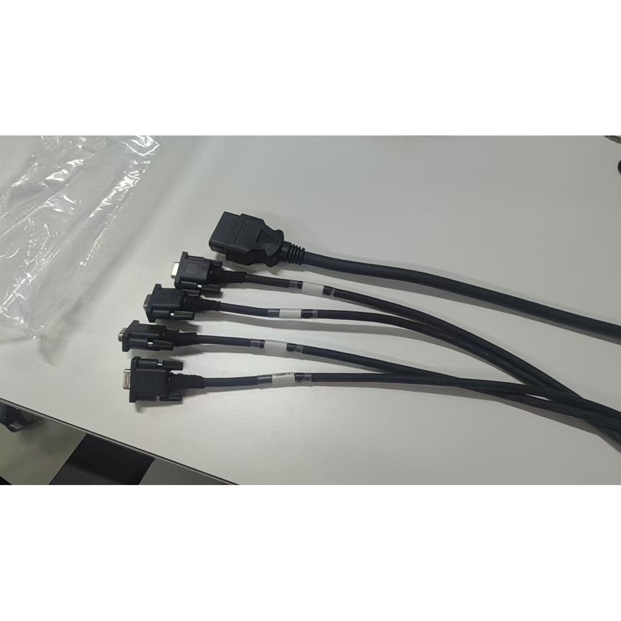 主线副线都用双绞线同星DB9转接线
