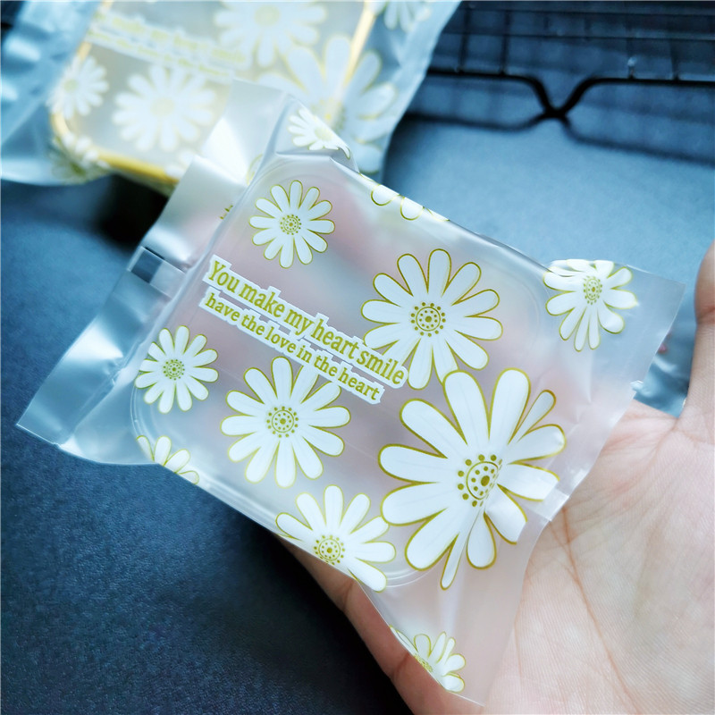 粉菊 中秋月饼包装袋75克烘焙塑料盒 蛋黄酥绿豆糕袋子装50g100g