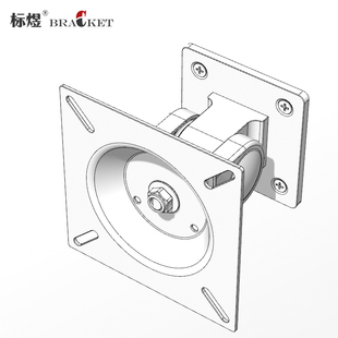 标煜显示器墙壁支架工业设备显示屏电脑挂架壁挂式墙面固定支撑架