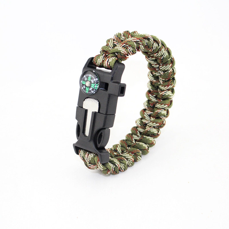 手工工艺品伞绳手链车用指南针户外探险求生口哨镁棒手环手链,饰品/流行首饰/时尚饰品新,手链,淘宝优惠券,粉丝福利购,淘宝优惠卷