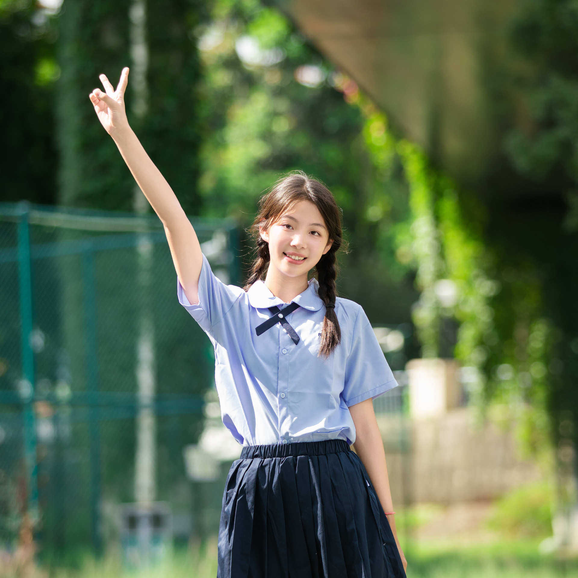 新款儿童演出服英伦风制服泰式校服亲子装学生班服夏季幼儿园园服