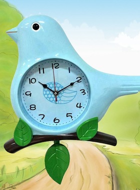 幼儿家用卡通挂钟客厅创意可爱钟表个性挂墙大儿童房装饰A15816