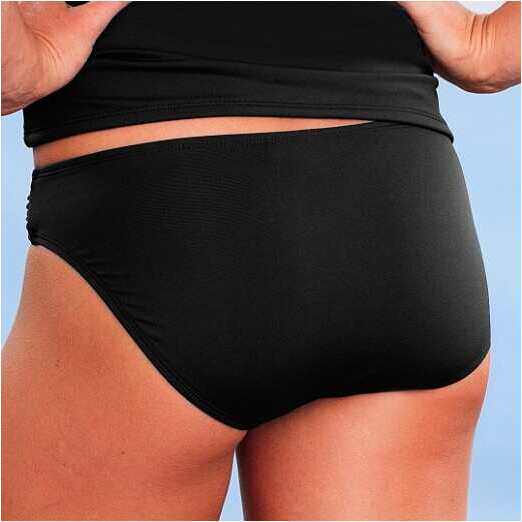 女士比基尼三角泳裤个性裤头有加肥加大码分体泳衣有内衬游泳裤