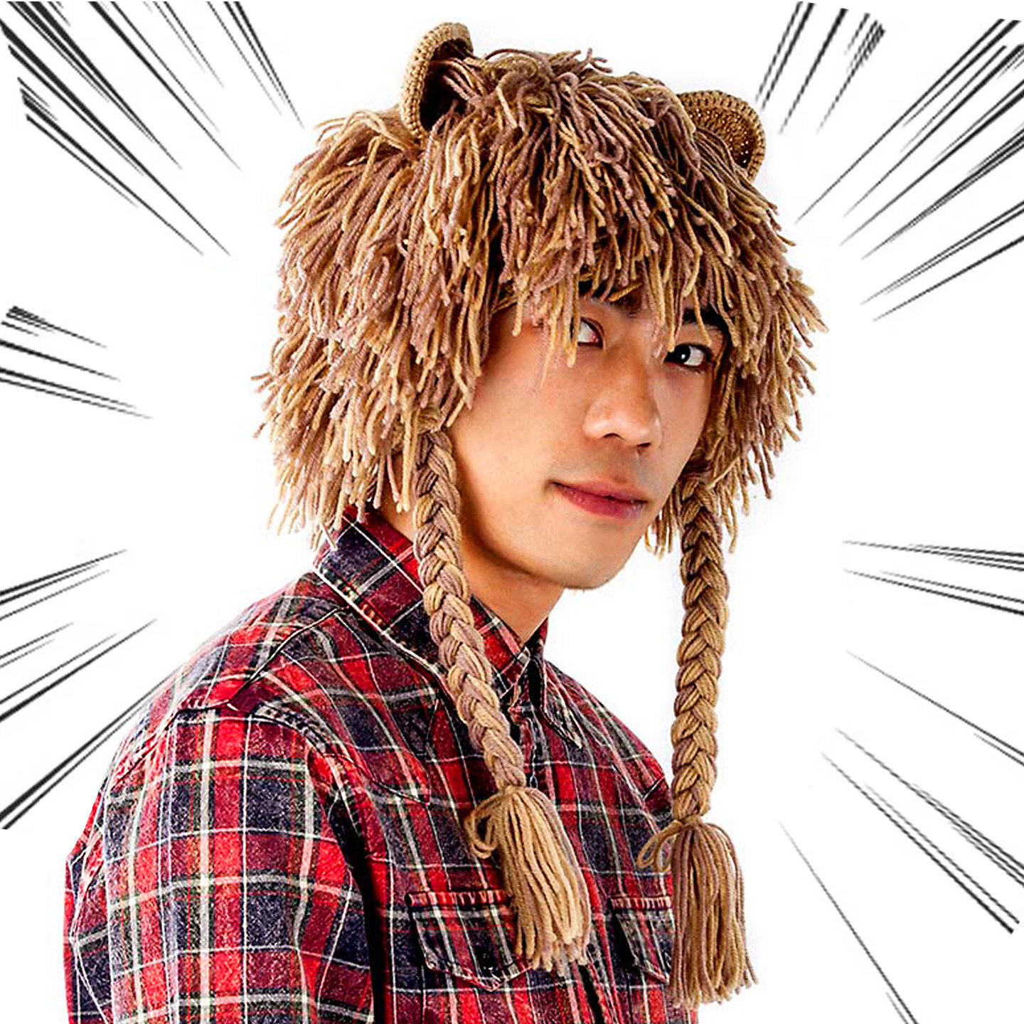 网红创意搞怪假发拖把大胡子章鱼罗马骑士帽子皮卡丘沙雕痞幼脏辫,服饰配件/皮带/帽子/围巾,帽子,淘宝优惠券,粉丝福利购,淘宝优惠卷