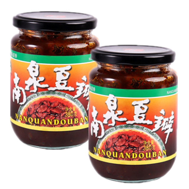 南泉豆瓣酱380g品牌红油酱周黑鸭专用酱 正品保证四川重庆特产