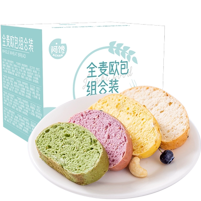 全麦面包无添加蔗糖零食低脂肪