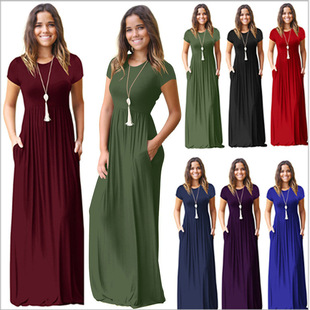lady Women dress ladies party sexy long dresses gown连衣裙女