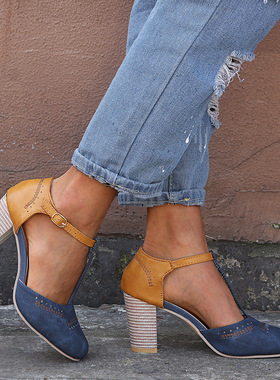 summer shoes women high heel sandals big yards 43大码女凉鞋